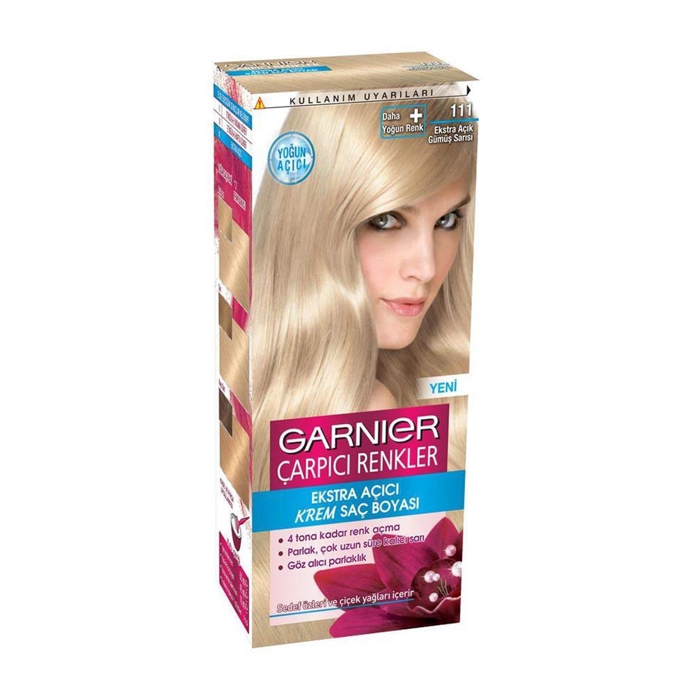 Garnıer Çarpıcı Renkler 111 Eks.açık Gümüş Sarısı