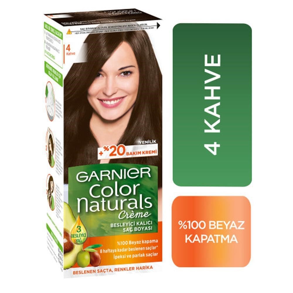 Garnıer Color Nat. 4 Kahve