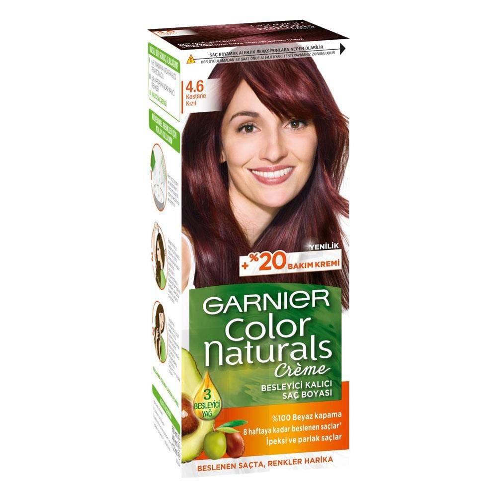 Garnıer Color Nat. 4.6 Kızıl Kestane
