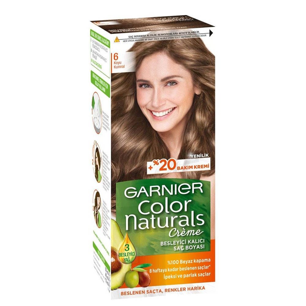 Garnıer Color Nat. 6 Koyu Kumral