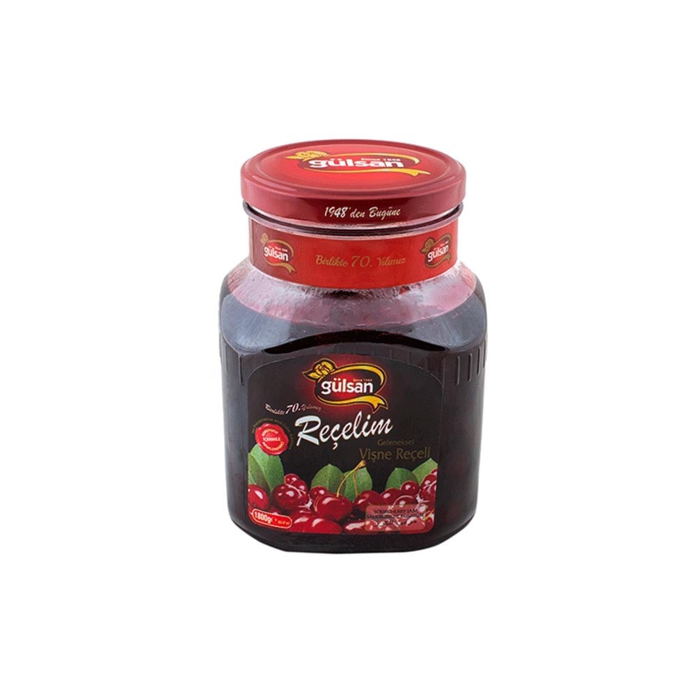 Gülsan Reçel 1800 Gr Cam Vişne Reçeli