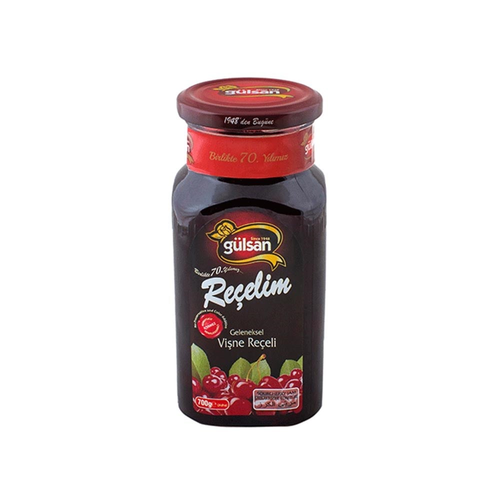 Gülsan Reçel 700 Gr Cam Vişne Reçeli
