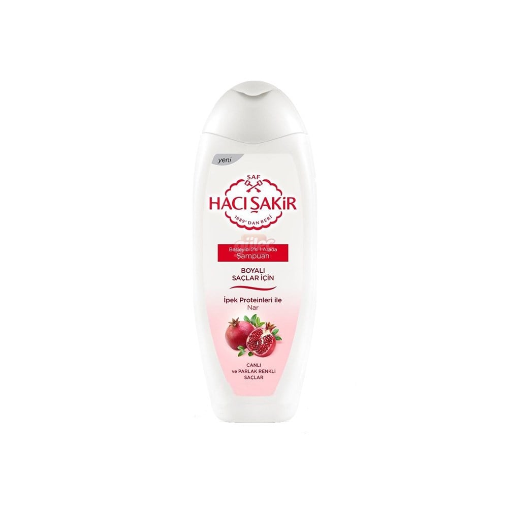 H.şakir Şampuan 500 Ml 2si1 Boyalı Saçlar Nar