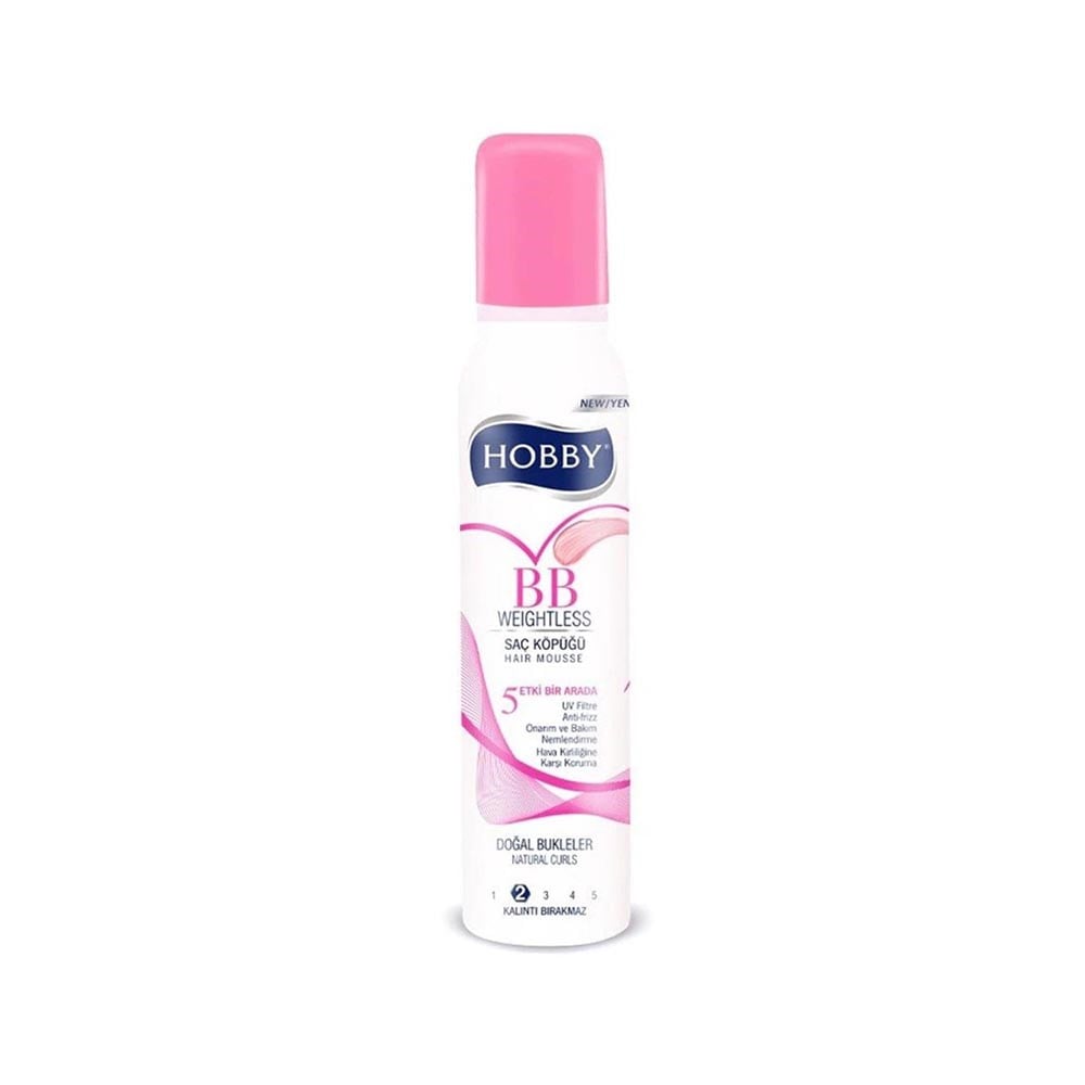 Hobby Saç Köpüğü 150 Ml Doğal Bukleler