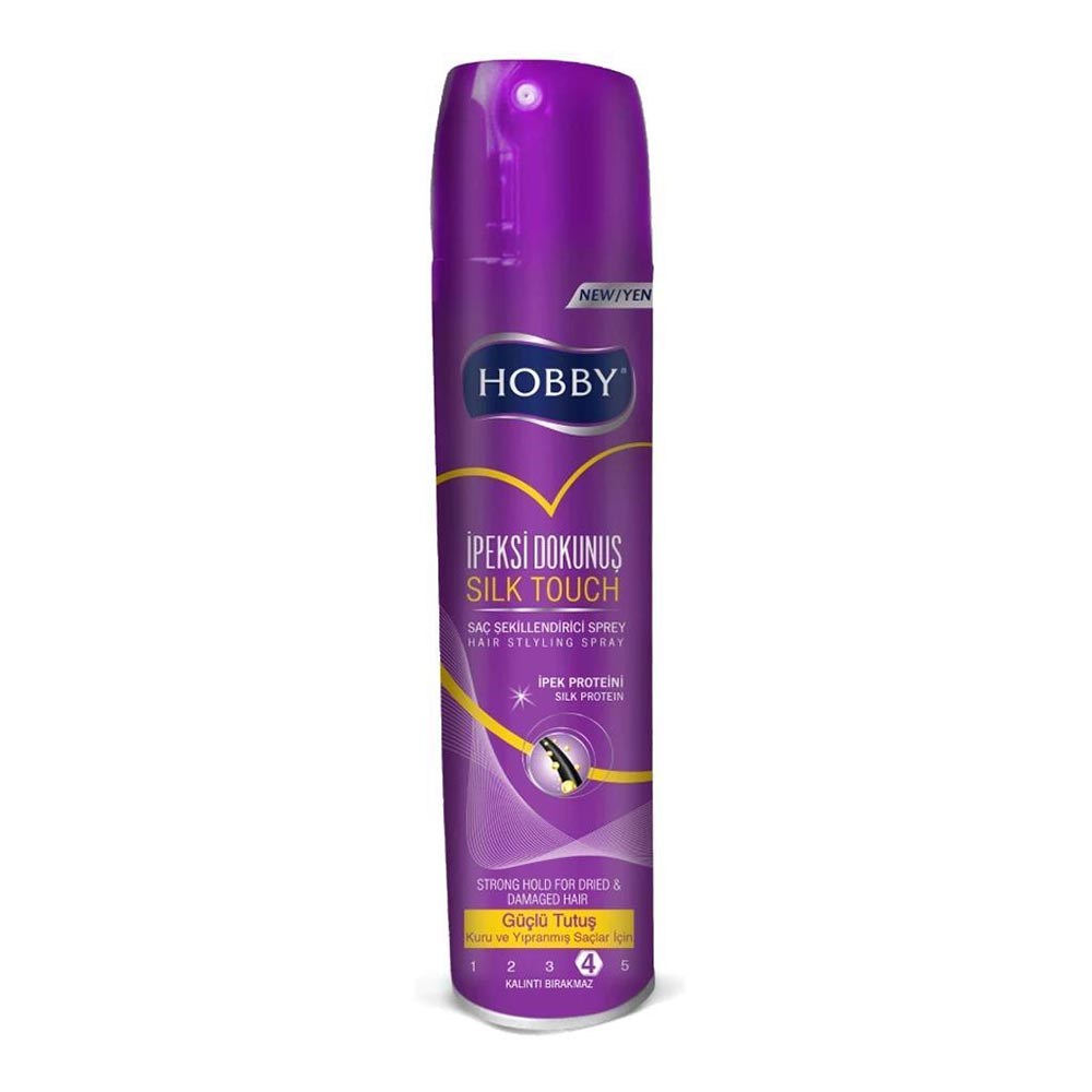 Hobby Saç Spreyi 250 Ml İpeksi Dokunuş Silk Touch