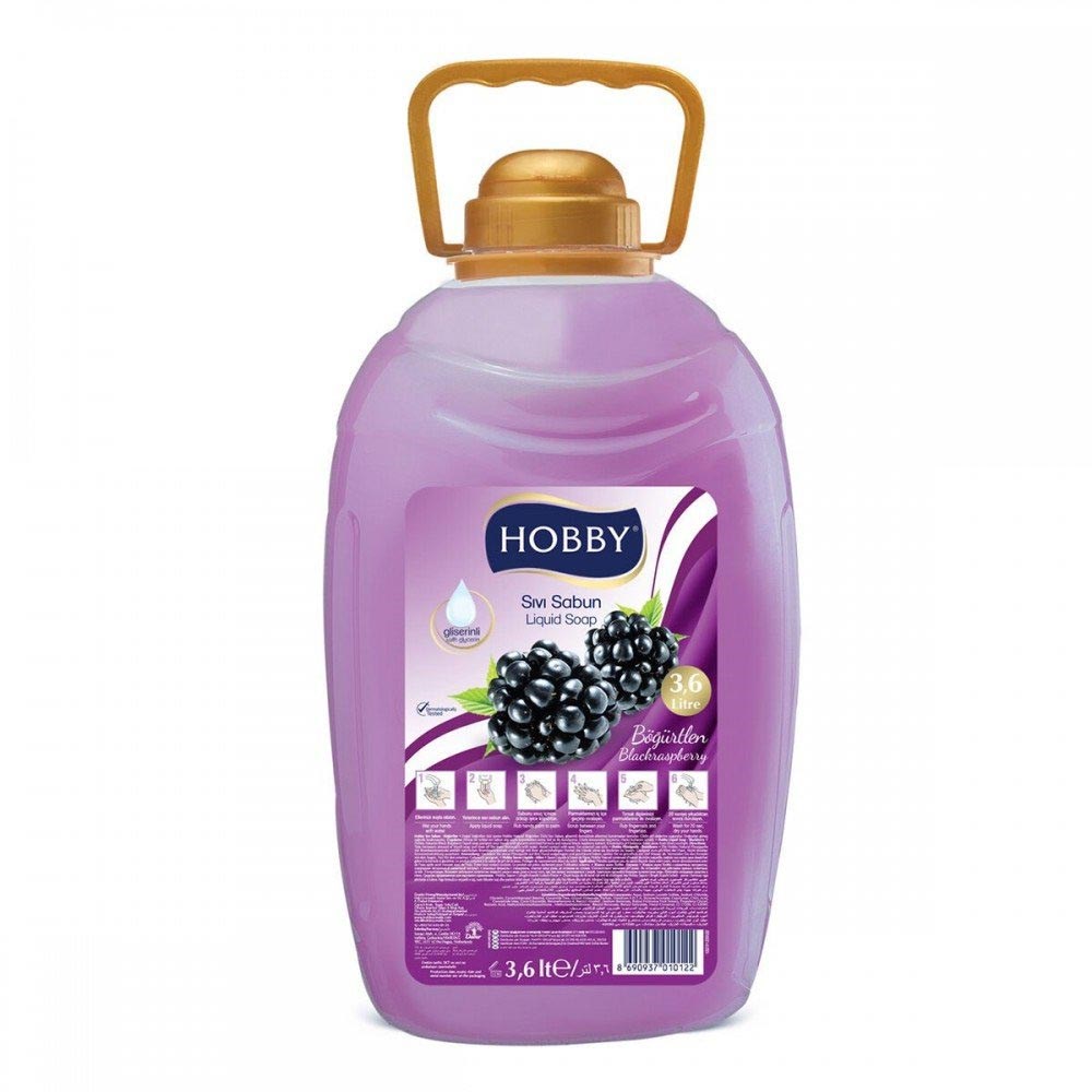 Hobby Sıvı El Sabunu 3600 Ml Böğürtlen