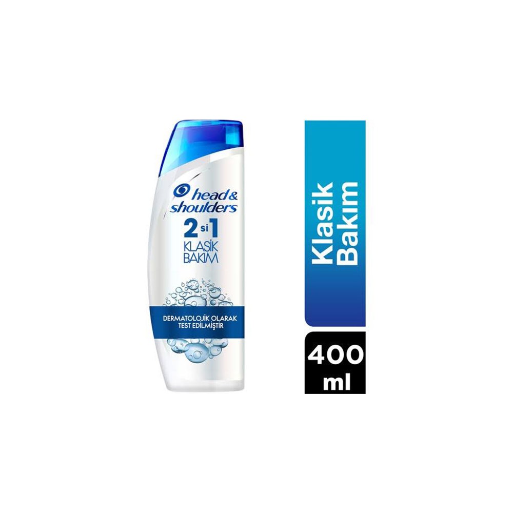 H&s Şampuan 400 Ml 2ın1 Klasik Bakım