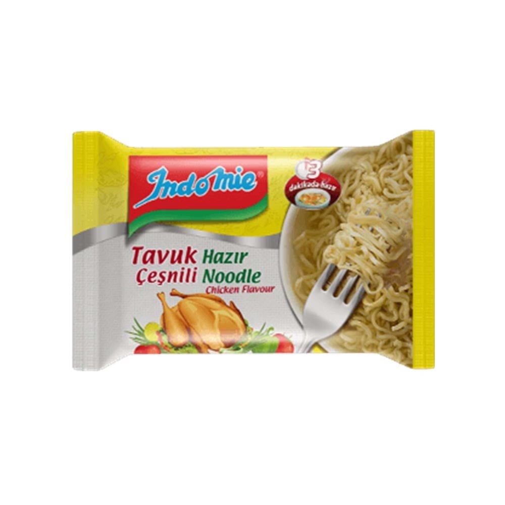 İndo Mie Hazır Noodle 70 Gr Tavuk