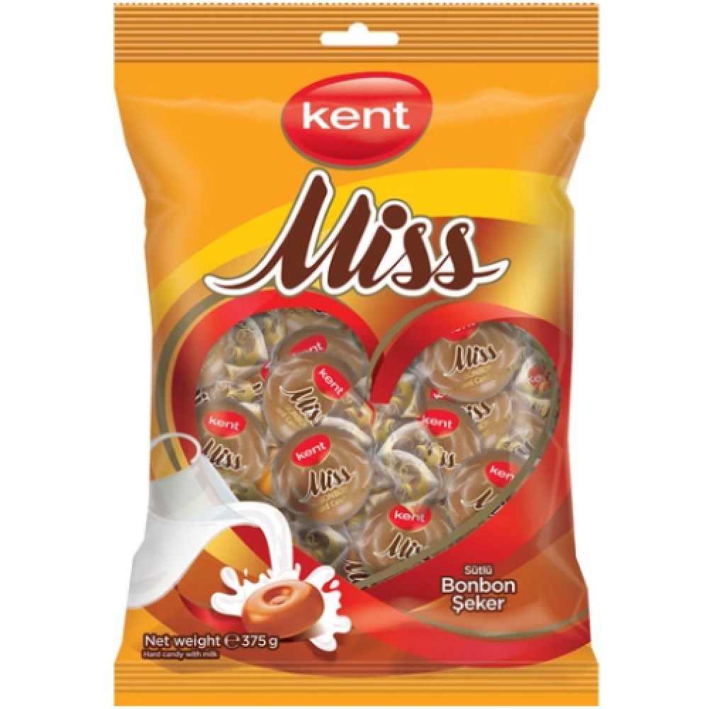 Kent Paket Şeker 375 Gr Sütlü