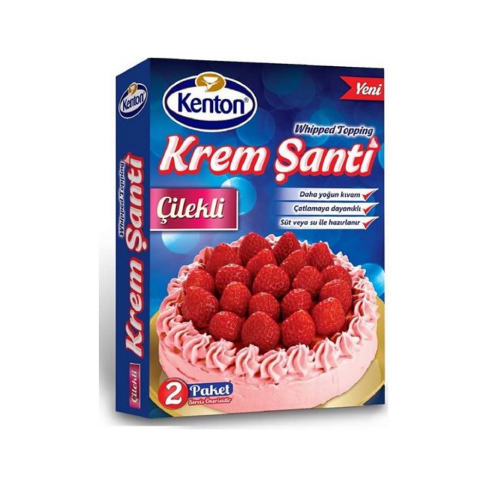 Kenton Krem Şanti 150 Gr Çilek