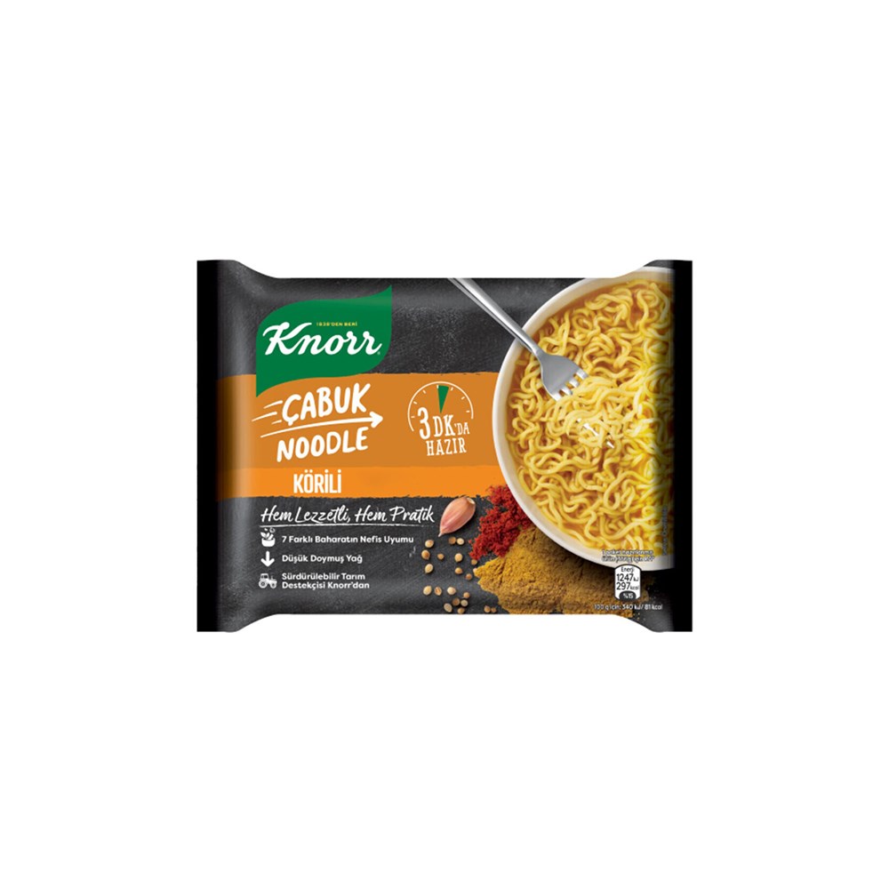 Knor Çabuk Mak.noodle 66 Gr Körili