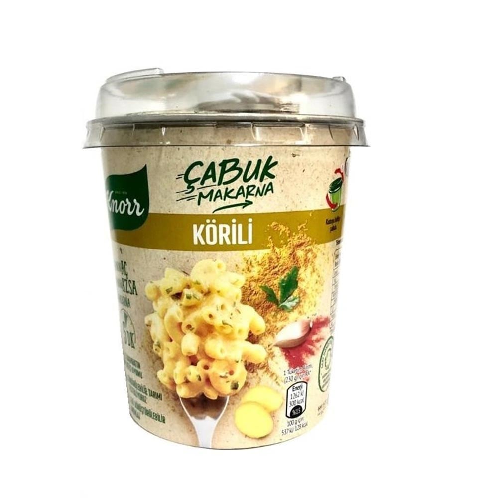 Knor Çabuk Makarna 70 Gr Körili