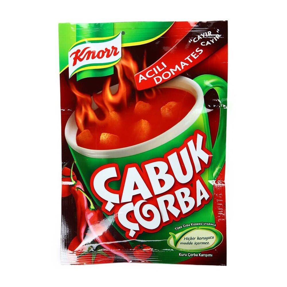 Knor Çorba Çabuk 22 Gr Acılı Domates