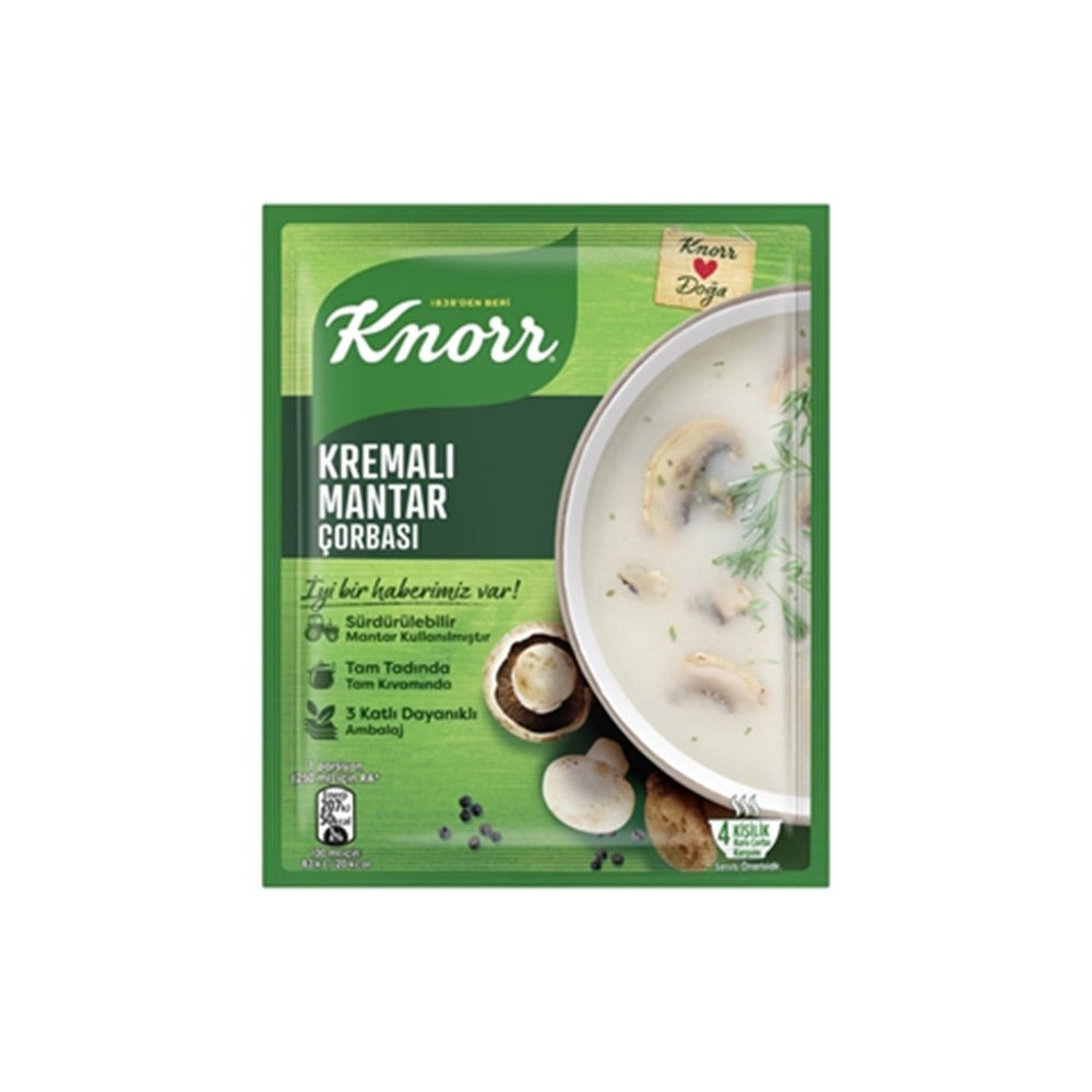 Knor Çorba Klasik 63 Gr Kremalı Mantar