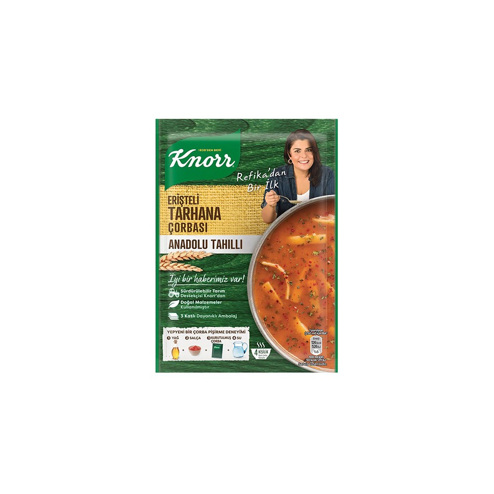 Knor Çorba Yöresel 85 Gr An.tah.erişteli Tarhana