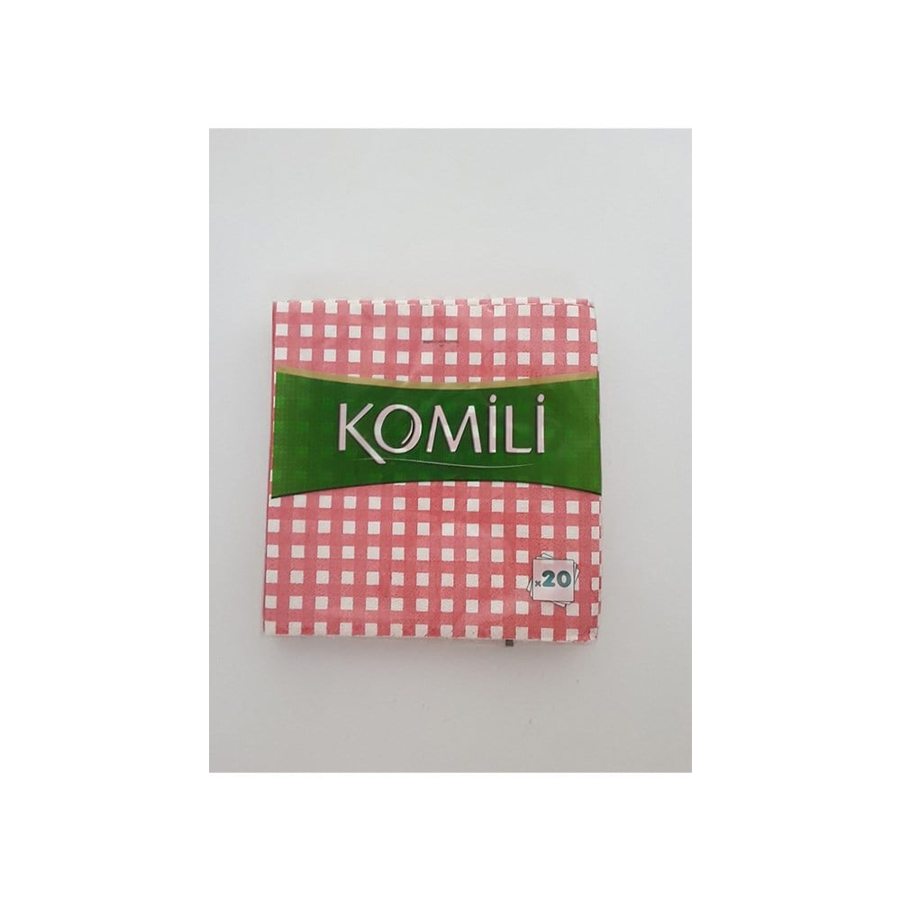 Komili Peçete Desenli 20 Adet
