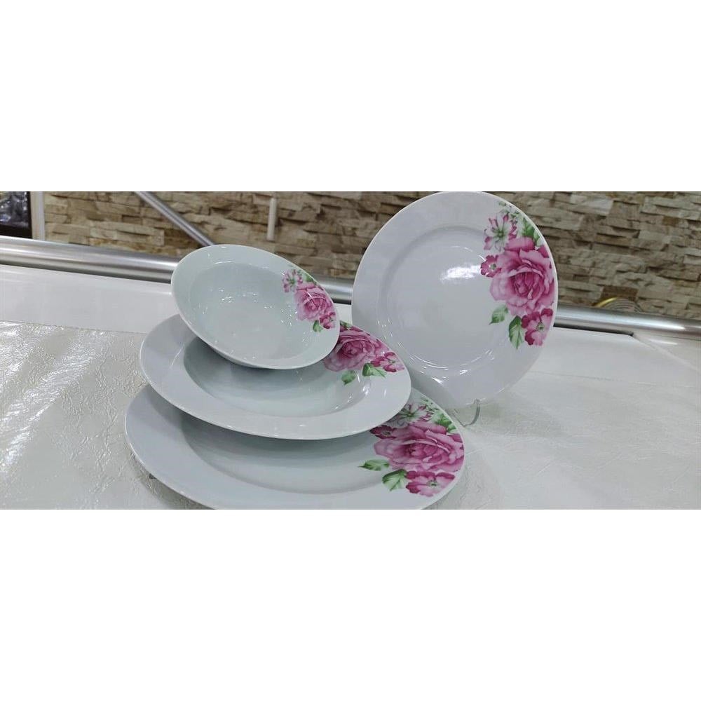 Kütahya Yemek Tk.24 Parça Çiçekli