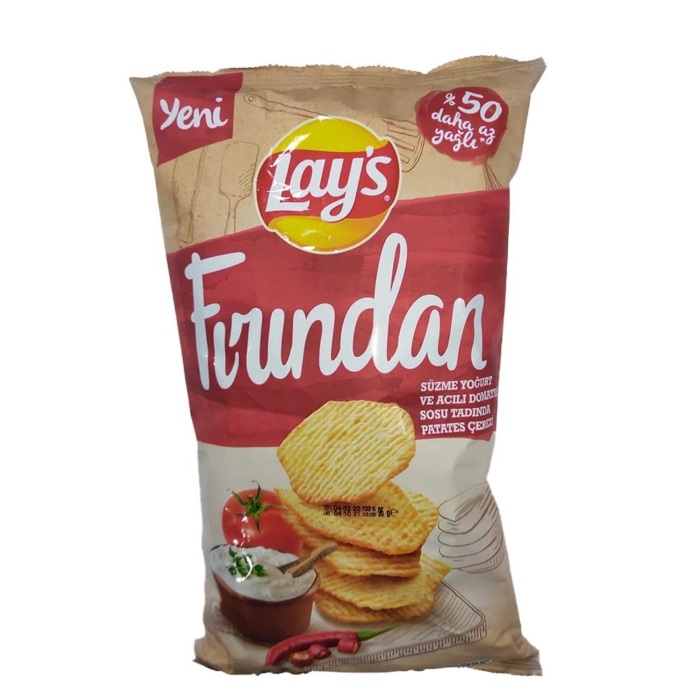 Lays Süper 104 Gr Fır.süz.yoğ.acı Domates Soslu