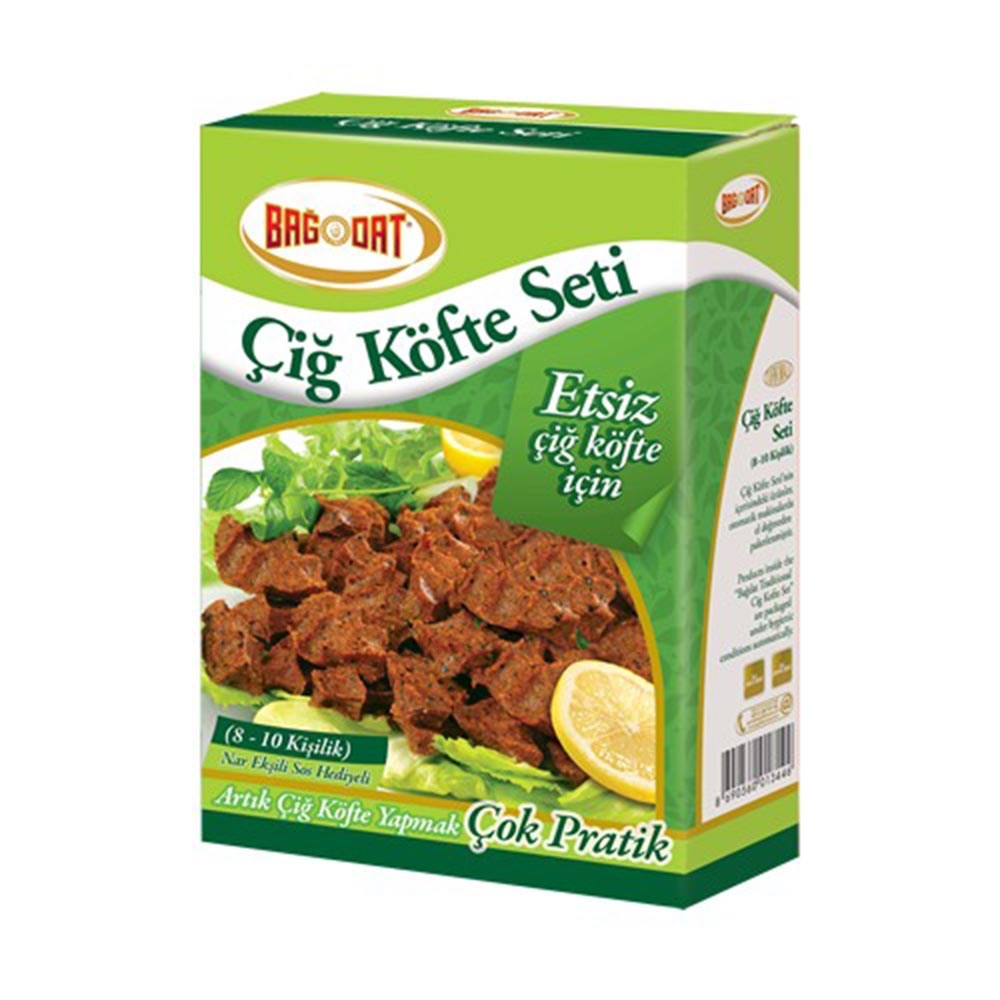 Lezzet Çiğ Köfte Seti 500 Gr Etsiz