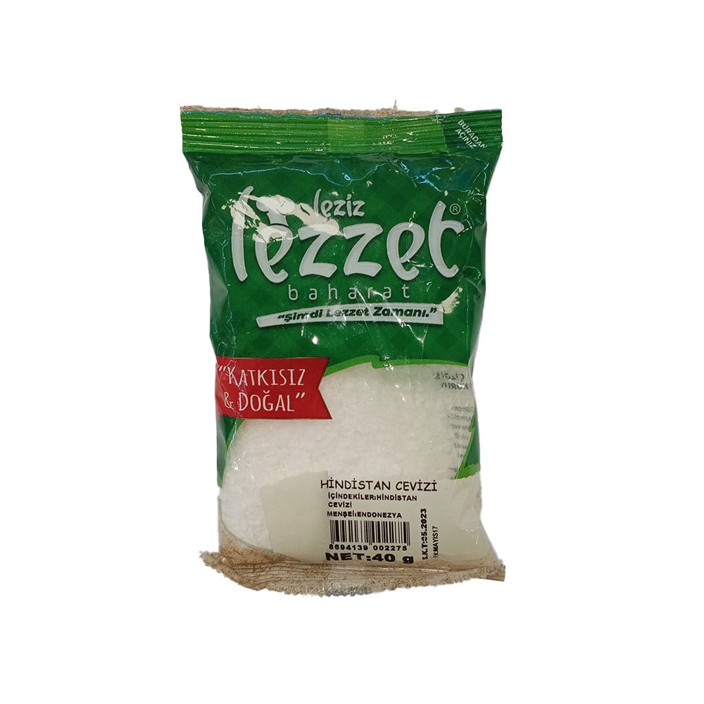 Lezzet Pet 40 Gr Hindistan Cevizi