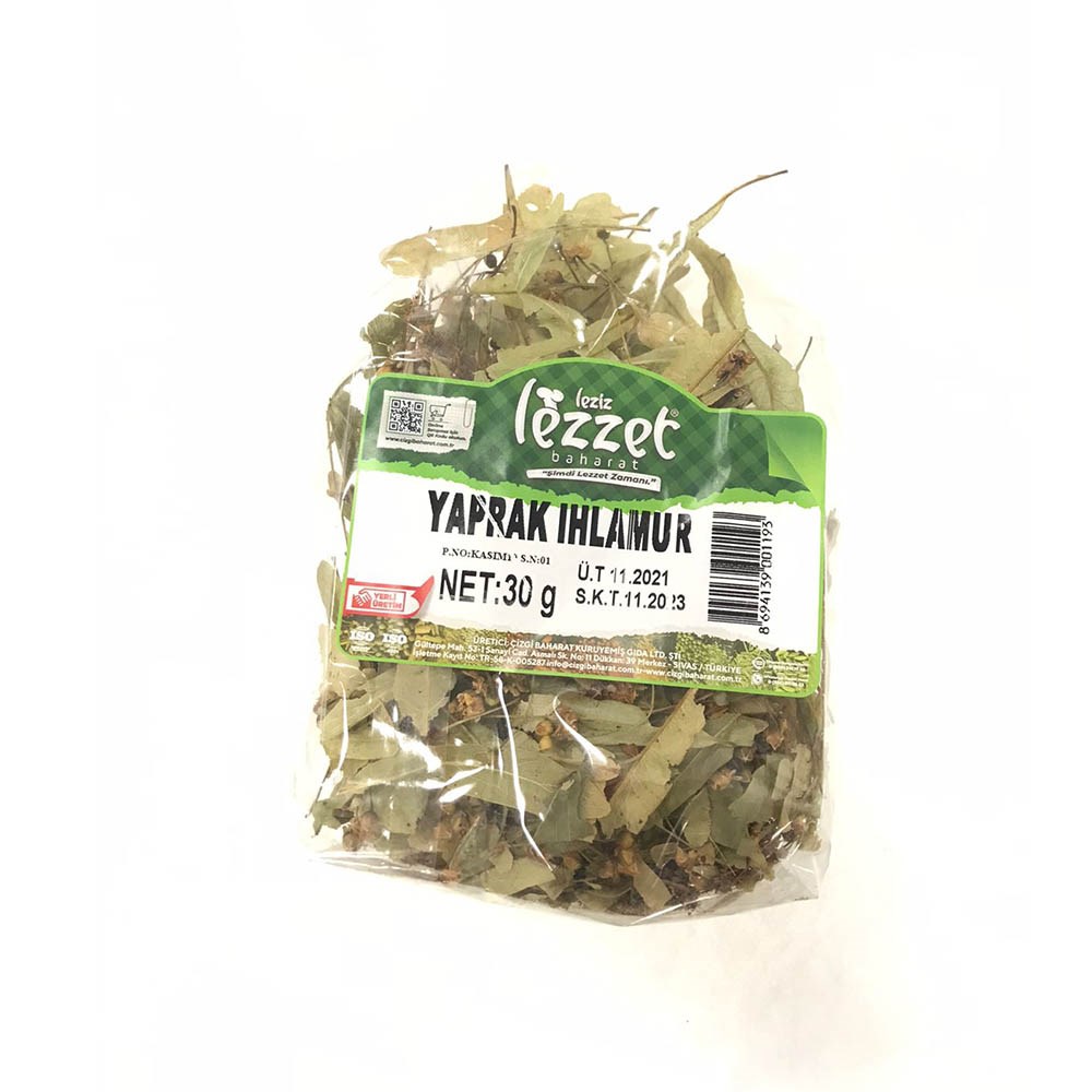 Lezzet Poşet 30 Gr Yaprak Ihlamur