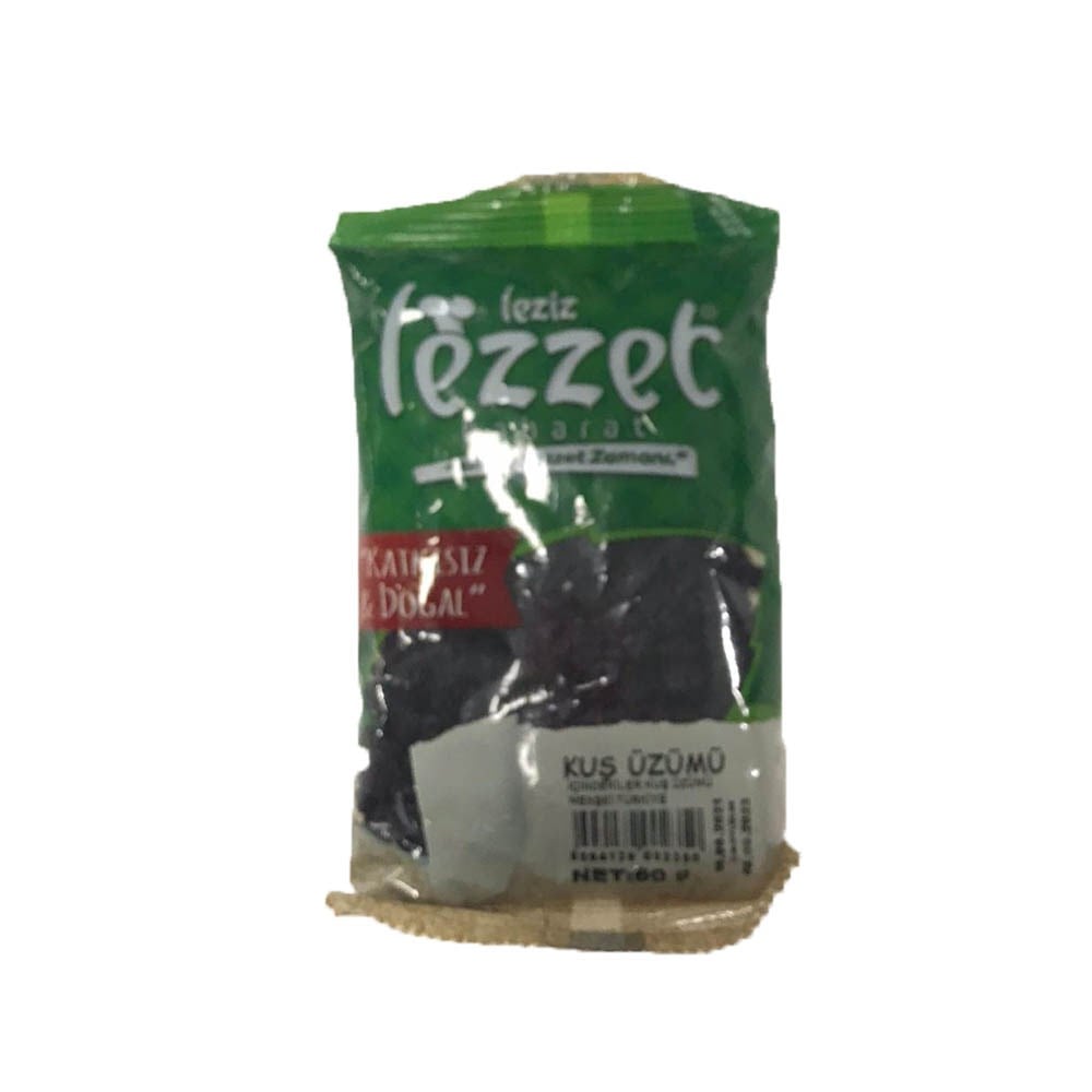 Lezzet Poşet 60 Gr Kuş Üzümü