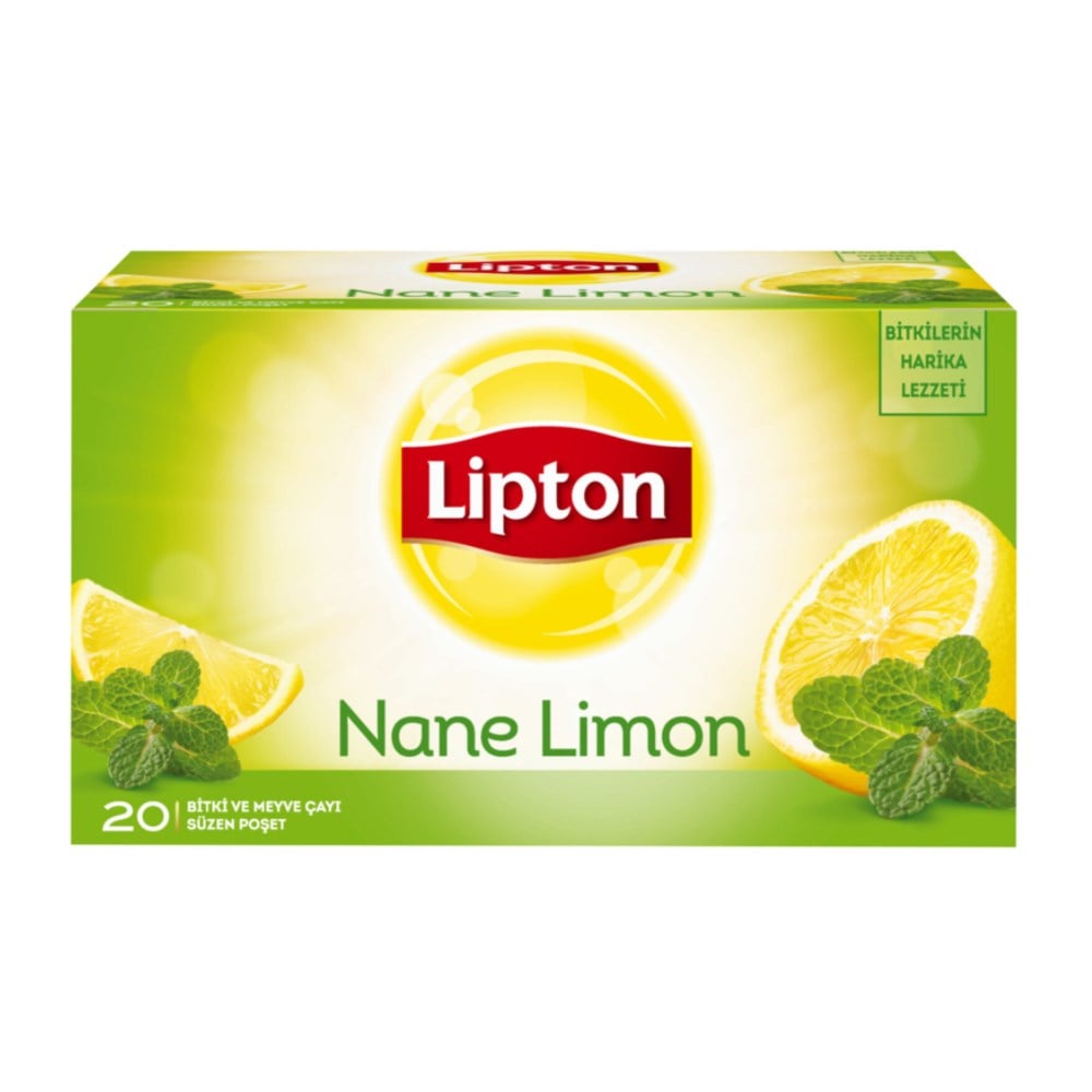 Lipton Bitki Çayı 20 Adet Nane Limon