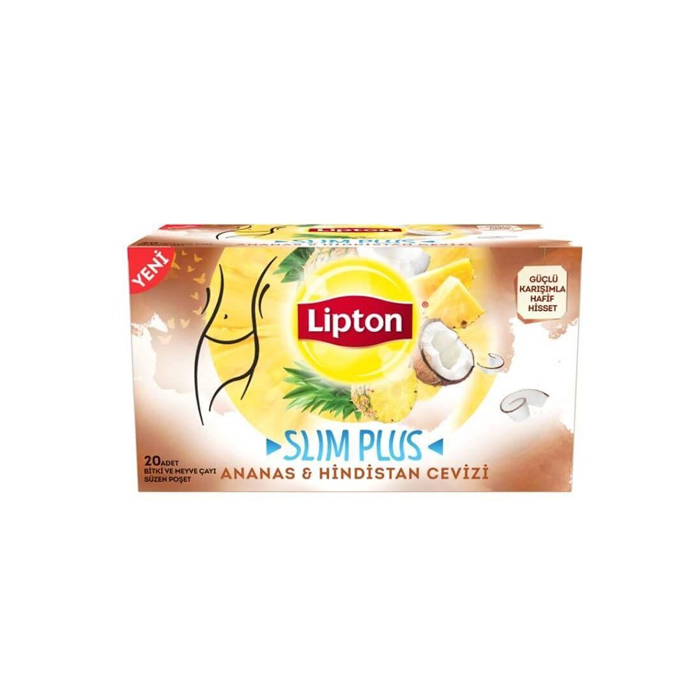 Lipton Bitki Çayı 20 Adet S.plus Ananas H.cevizi