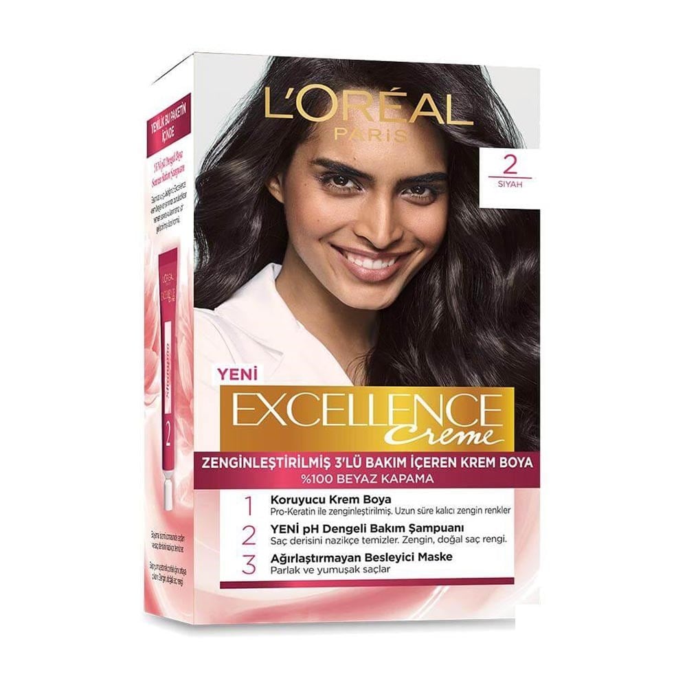 Loreal Excellence 2 Siyah
