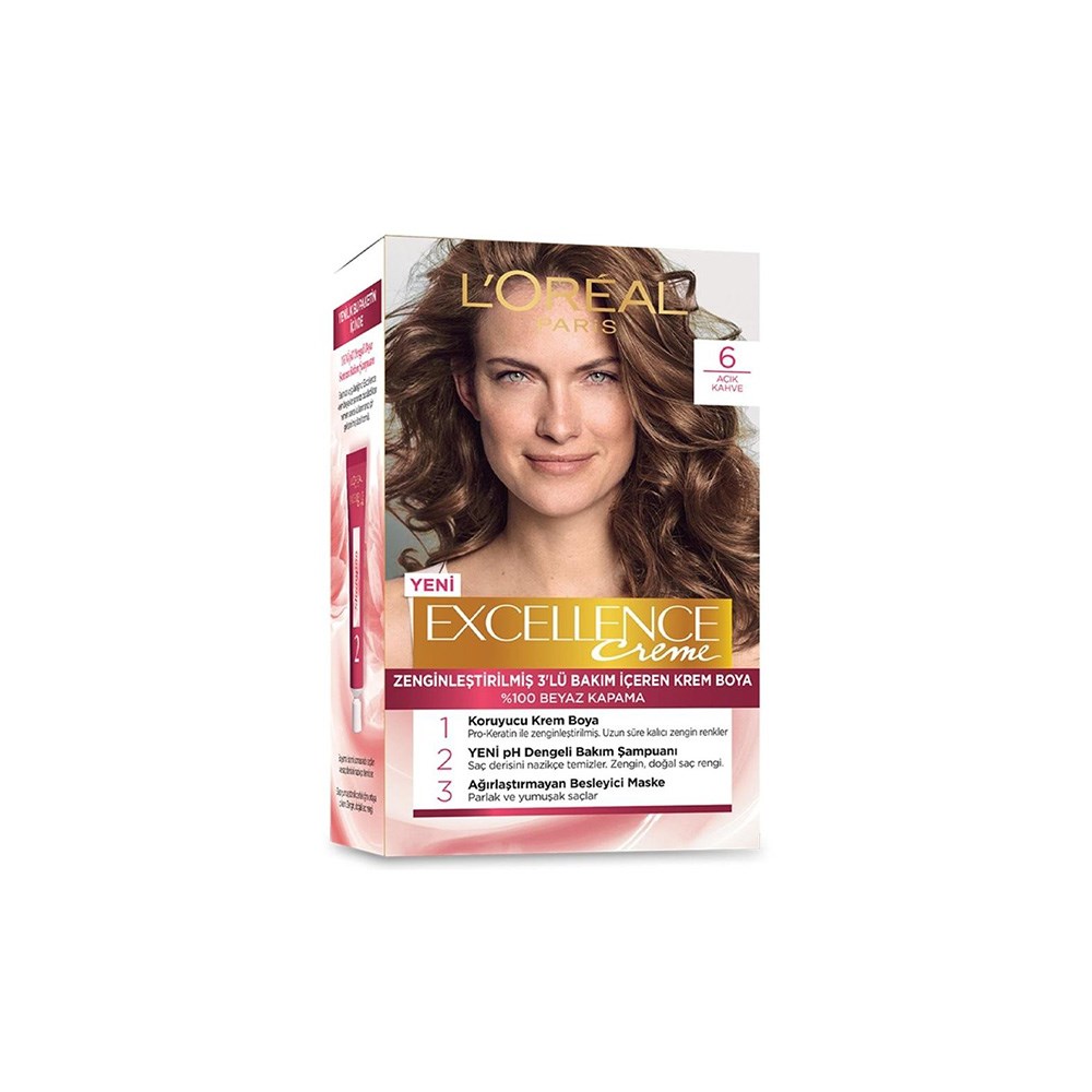 Loreal Excellence 6 Açık Kahve