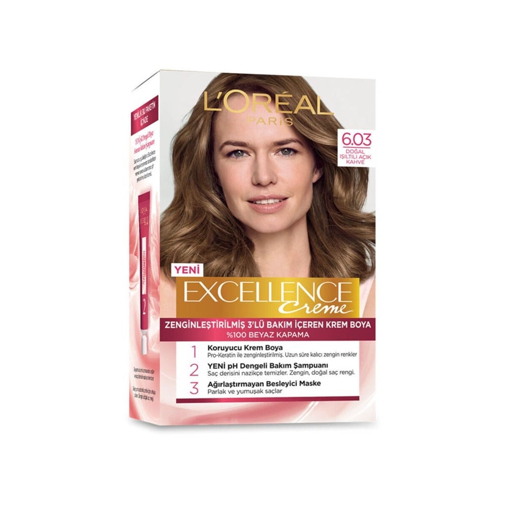 Loreal Excellence 6.03 Koyu Kumral