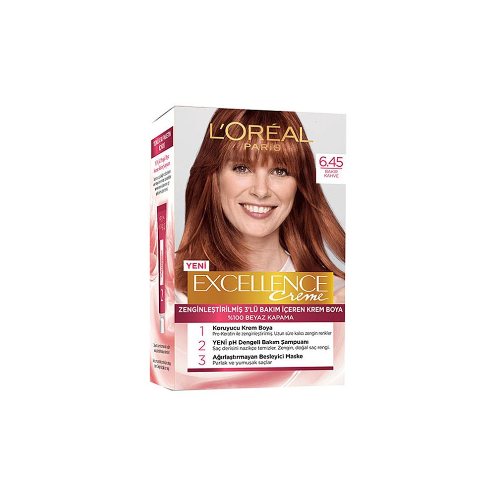 Loreal Excellence 6.32 Altın Açık Kahve