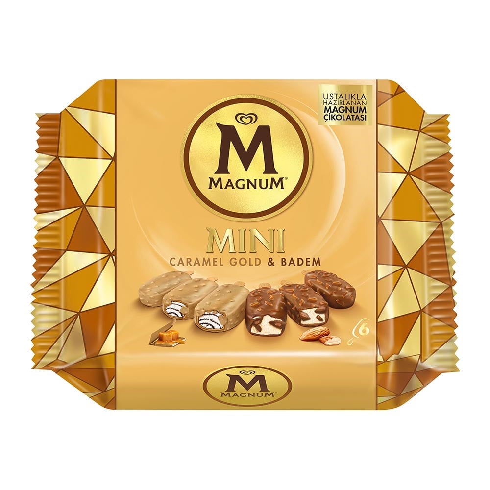 Magnum Mini Badem Karamel Gold 345 Ml