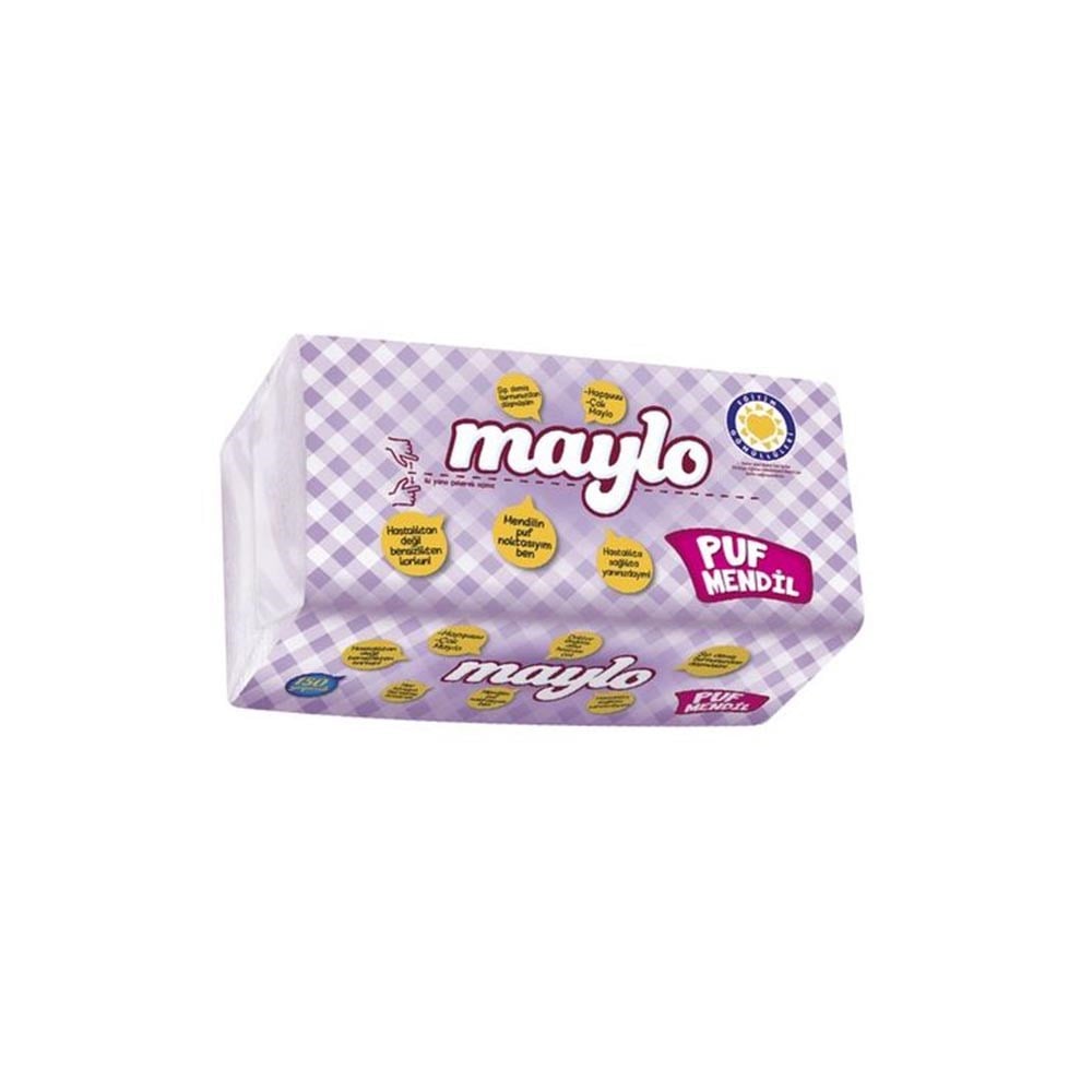 Maylo Mendil 150 Adet Puf