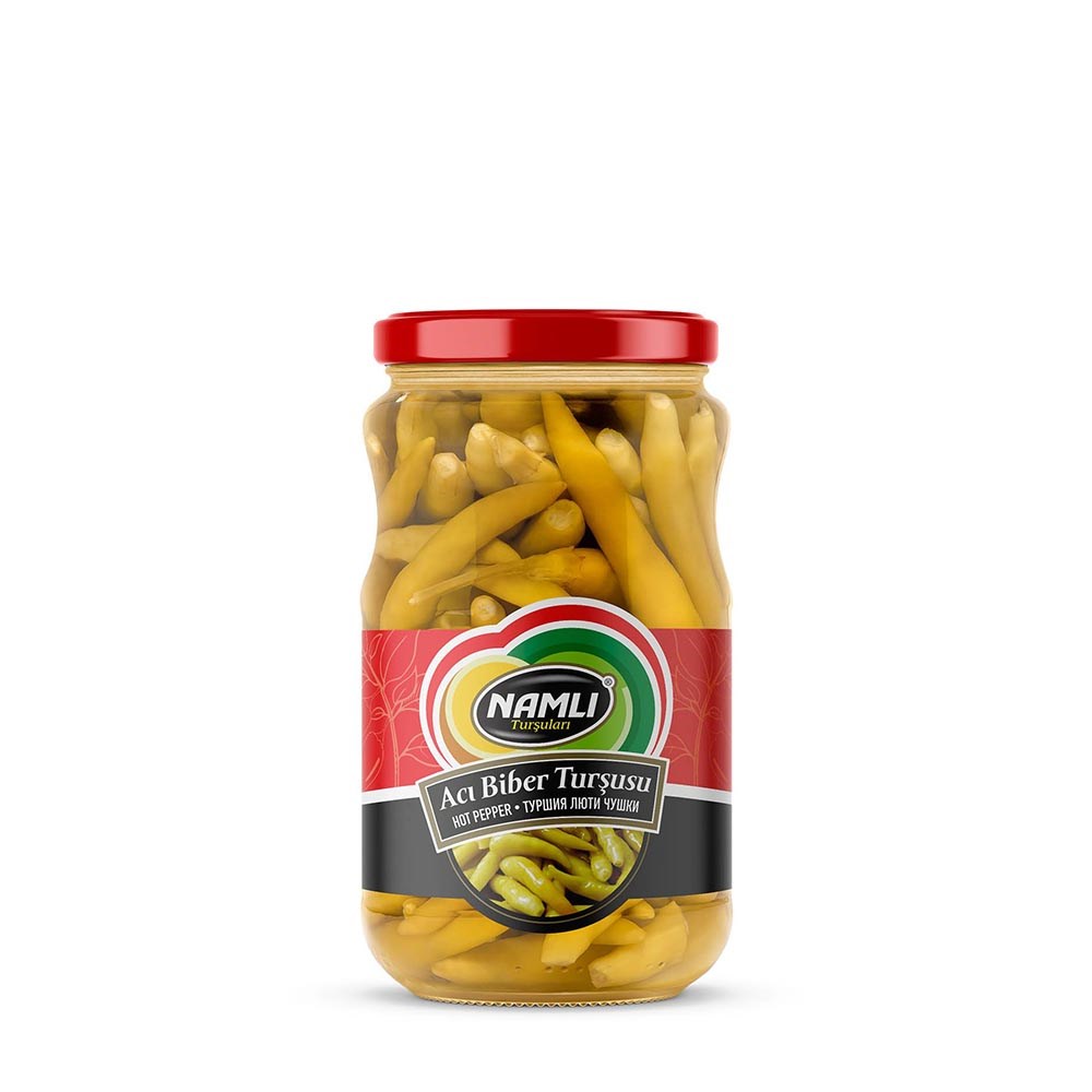 Namlı Turşu 350 Gr Acı Biber Cam Bg