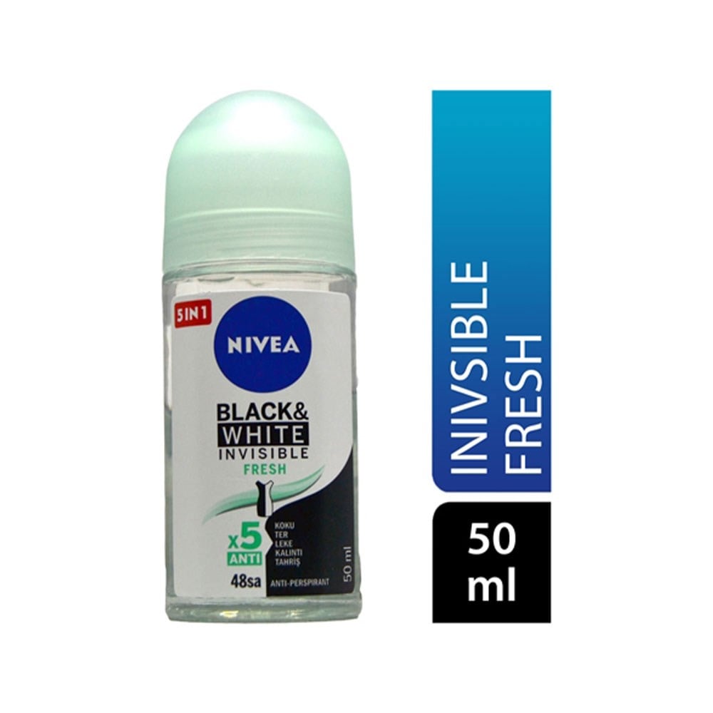 Nıvea Deo Roll-on 50 Ml Kdn Inv Black&white Fresh