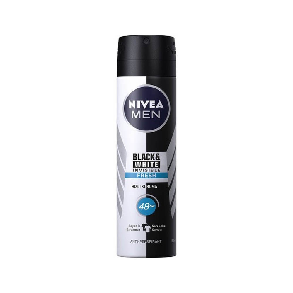 Nıvea Deo Sprey 150 Ml Erk Inv Black&white Fresh