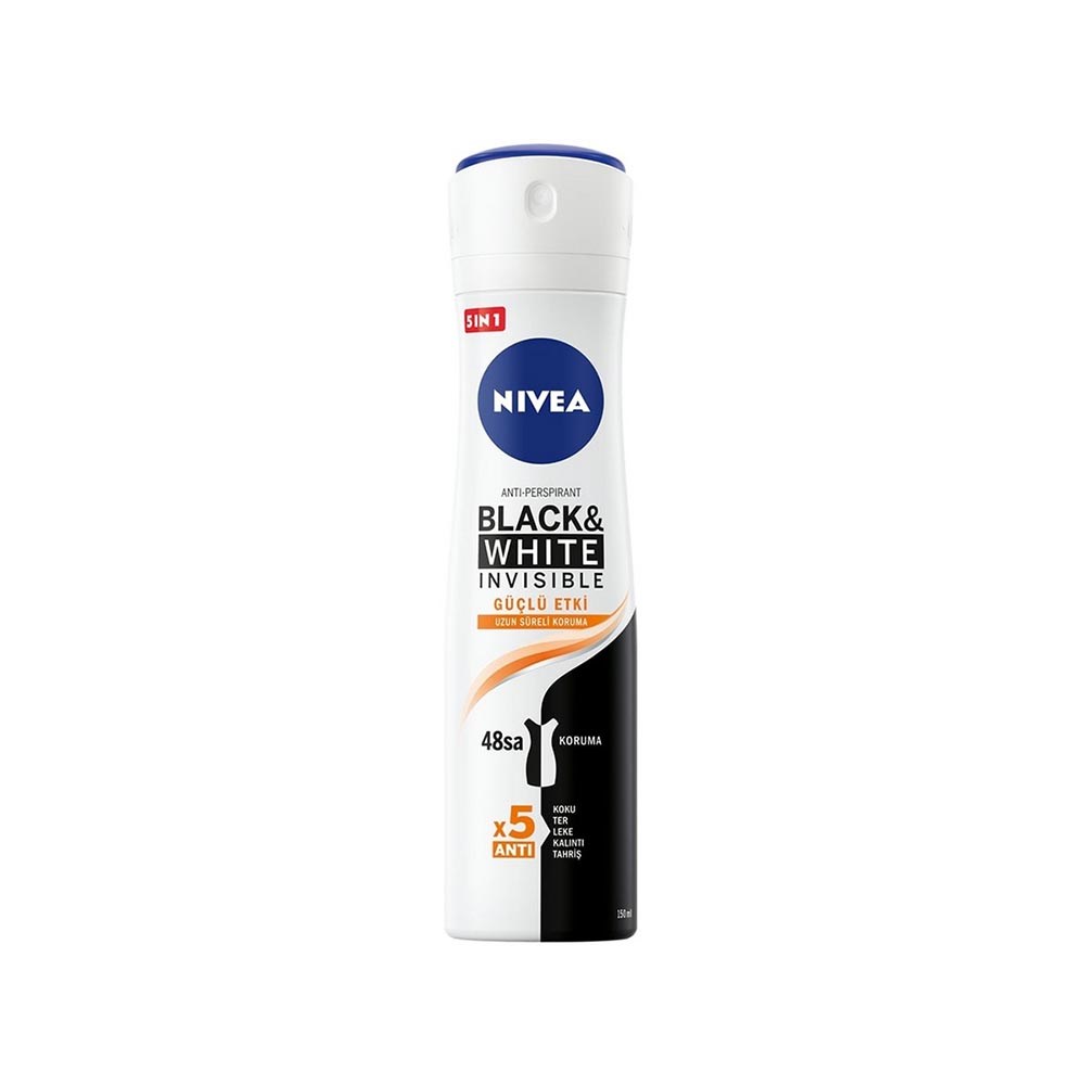 Nıvea Deo Sprey 150 Ml Kdn Black Whıte Güçlü Etki