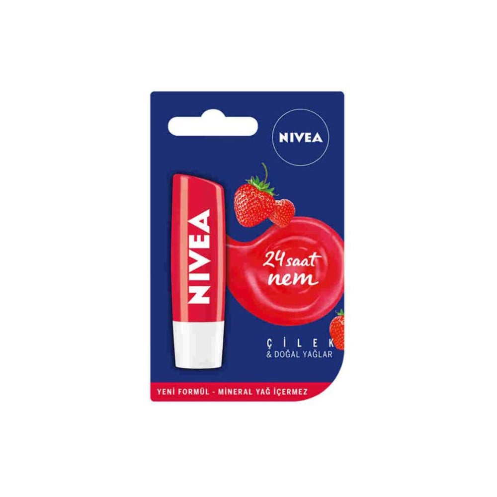 Nıvea Lip Dudak Kremi 4.8 Gr Çilek