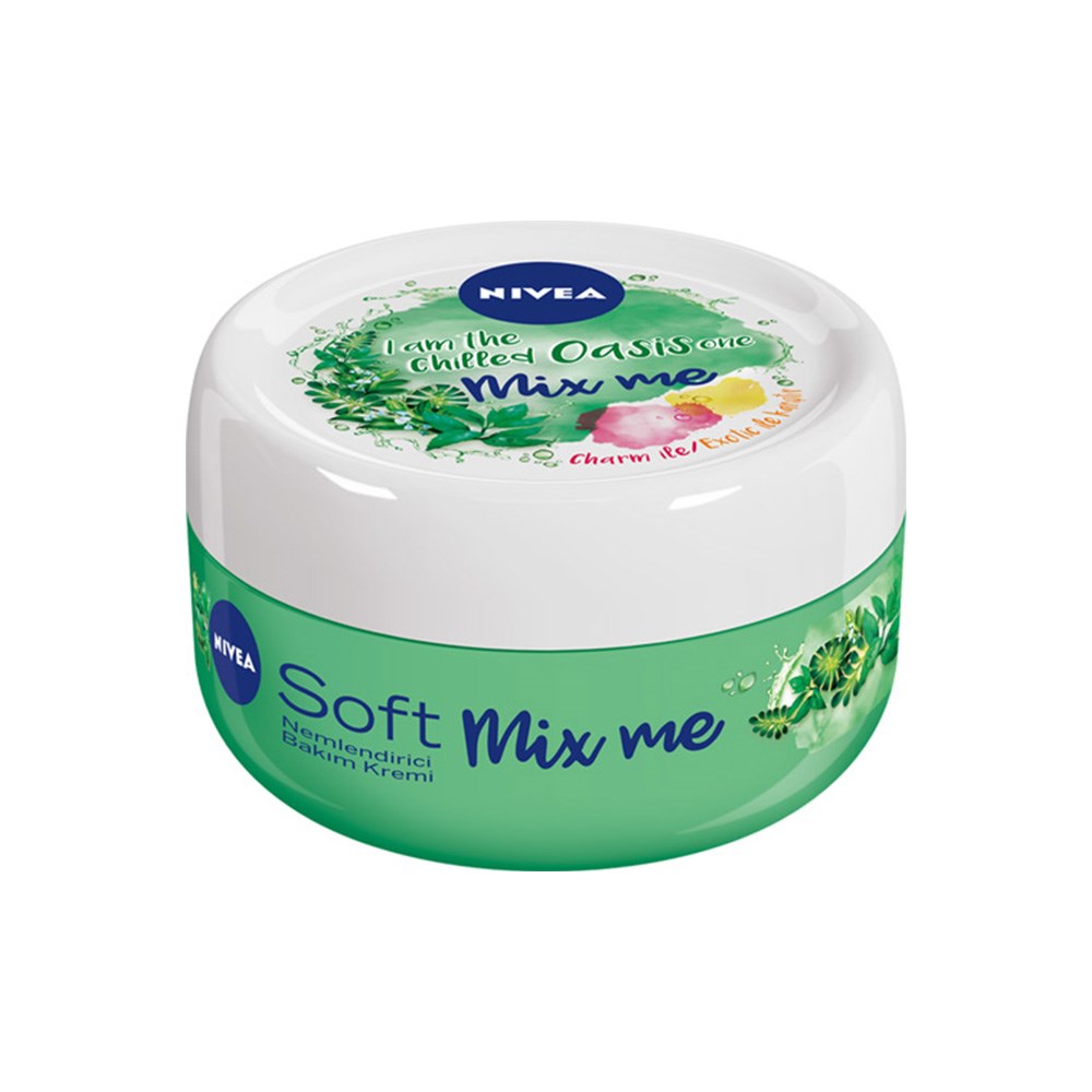 Nıvea Soft Krem 100 Ml Mix Me Yeşil
