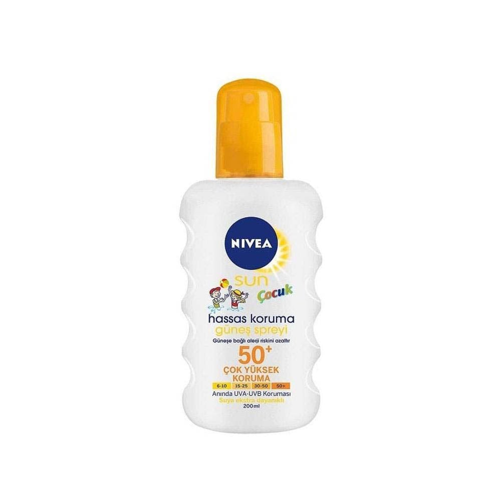Nıvea Sun 200 Ml Kids Güneş Spreyi Hassas Koruma