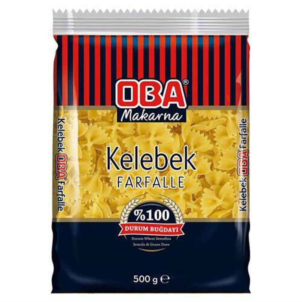 Oba Makarna 500 Gr Kelebek Bg