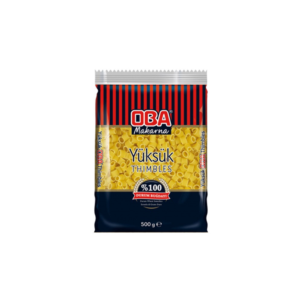 Oba Makarna 500 Gr Yüksük Bg