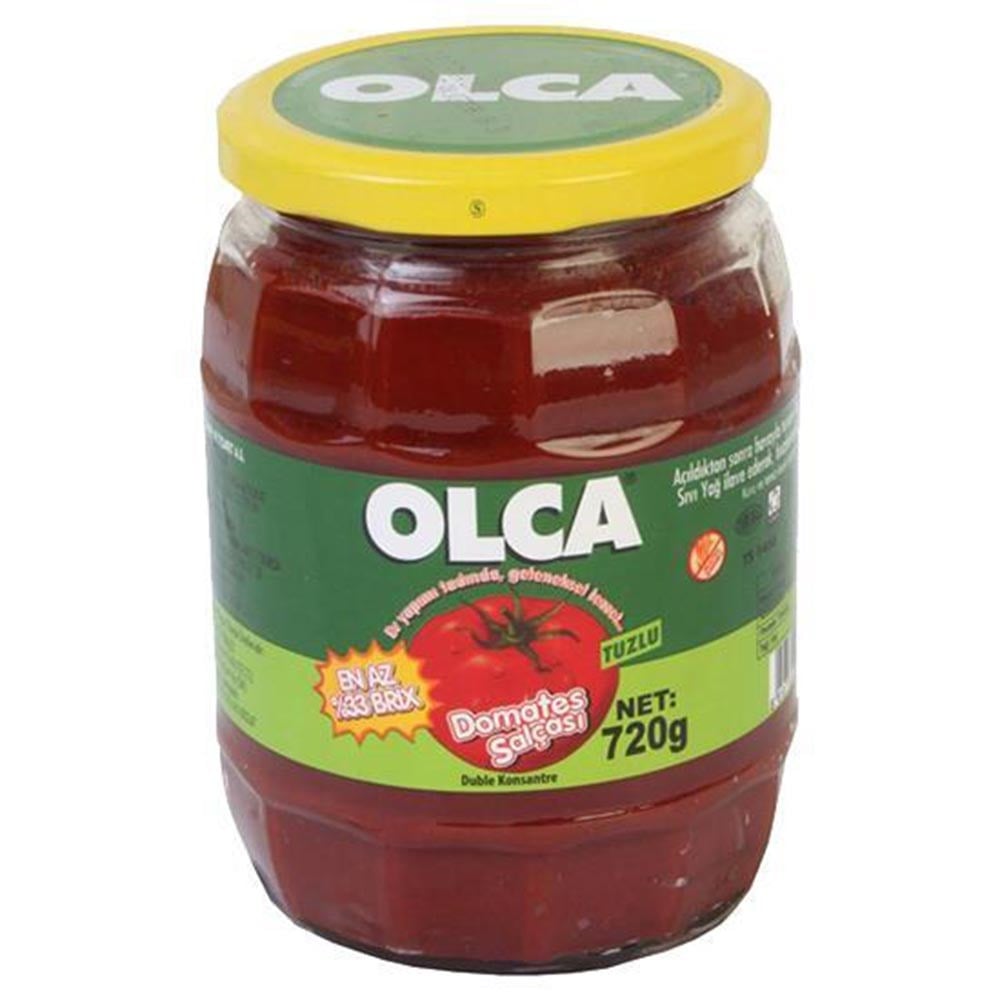 Olca Domates Salçası 720 Gr Cam