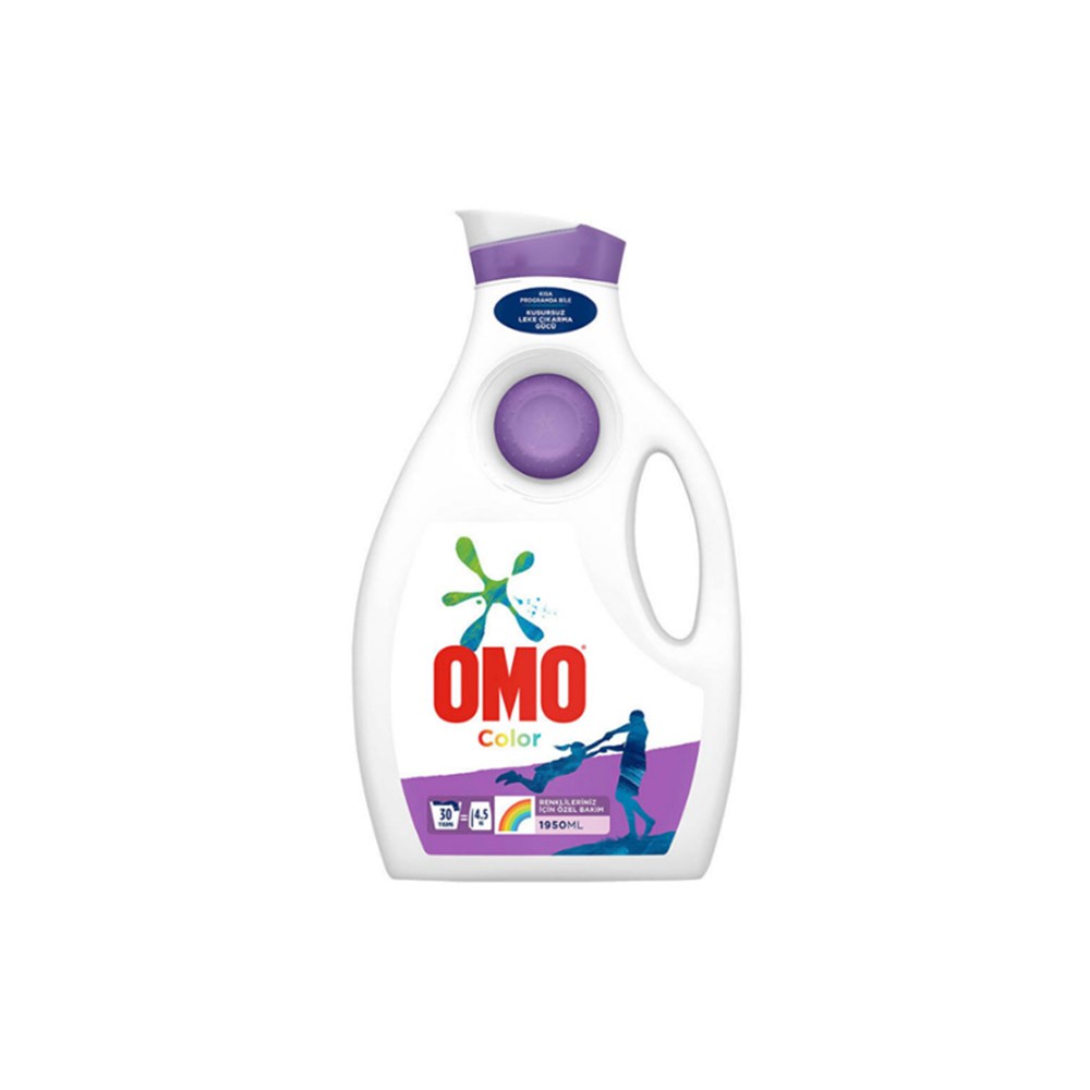 Omo Matik Sıvı 30 Yıkama 1950 Ml Color