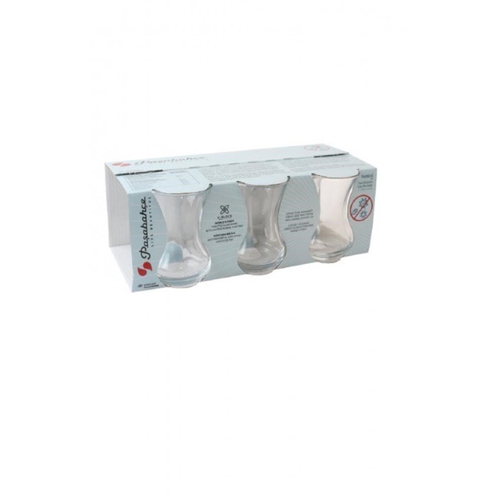 P.bahçe 42381 Çay Bardağı 6-lı V-block
