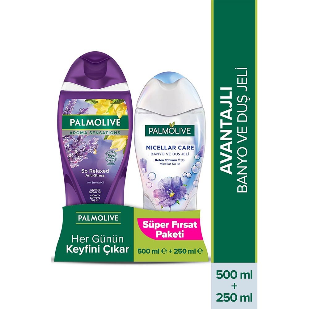 Palmolive Duş Jeli 500 Ml + 250 Mş Mıcer.relax