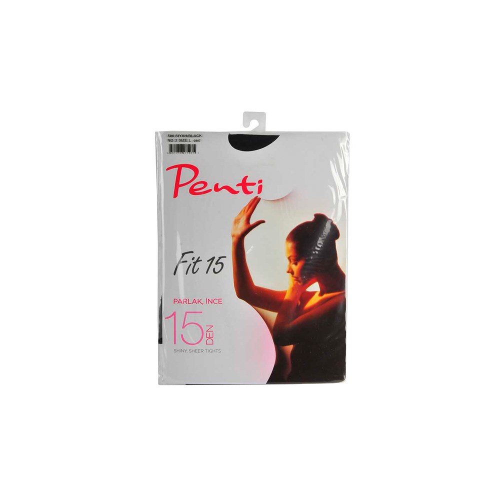 Penti Fit 15 Klt 500-3 Siyah