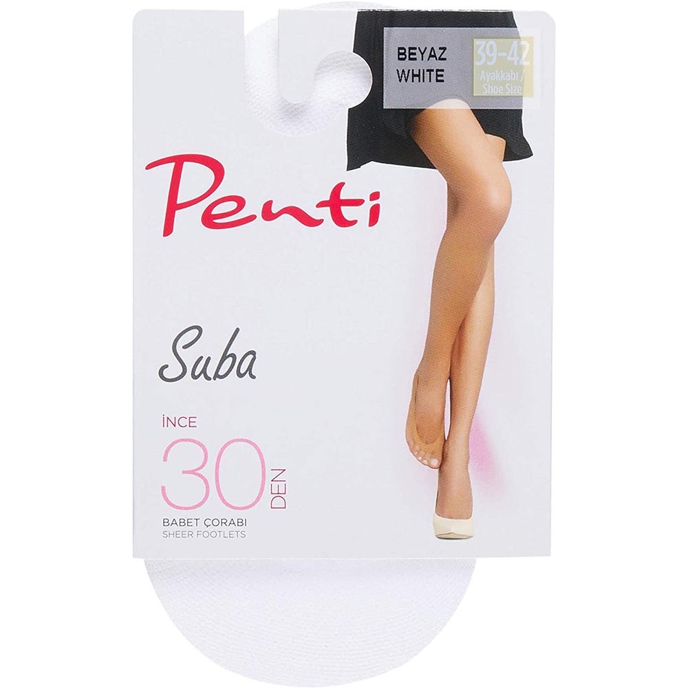 Penti Suba Nylon 10 Beyaz 1-2
