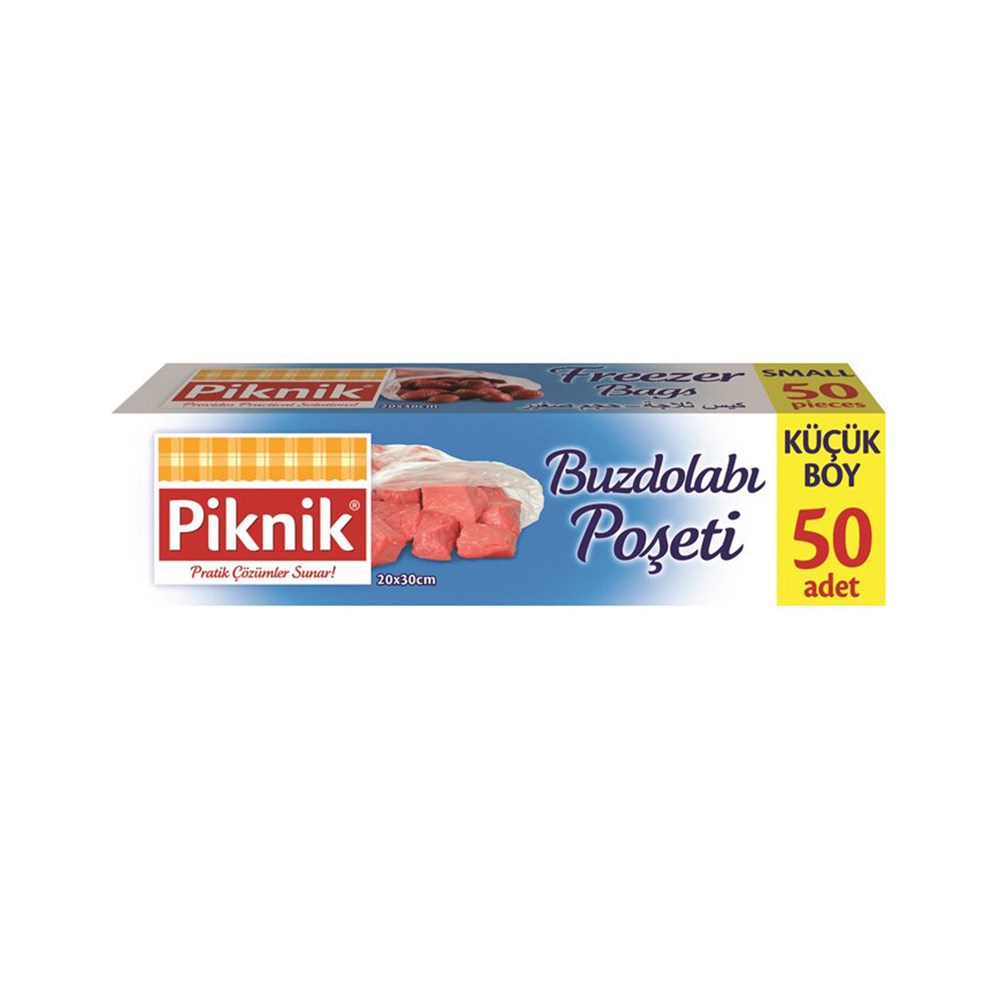 Piknik Buzdolabı Poşeti Düz Küçük Boy